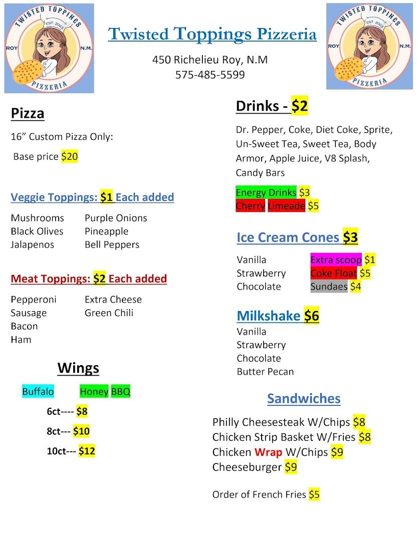 Twisted Toppings Pizzeria